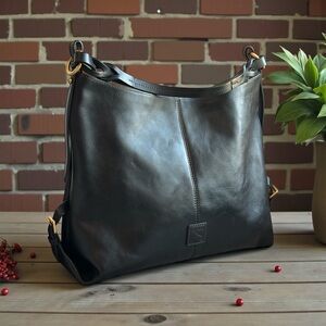 Dooney & Bourke Black Florentine Leather Bag